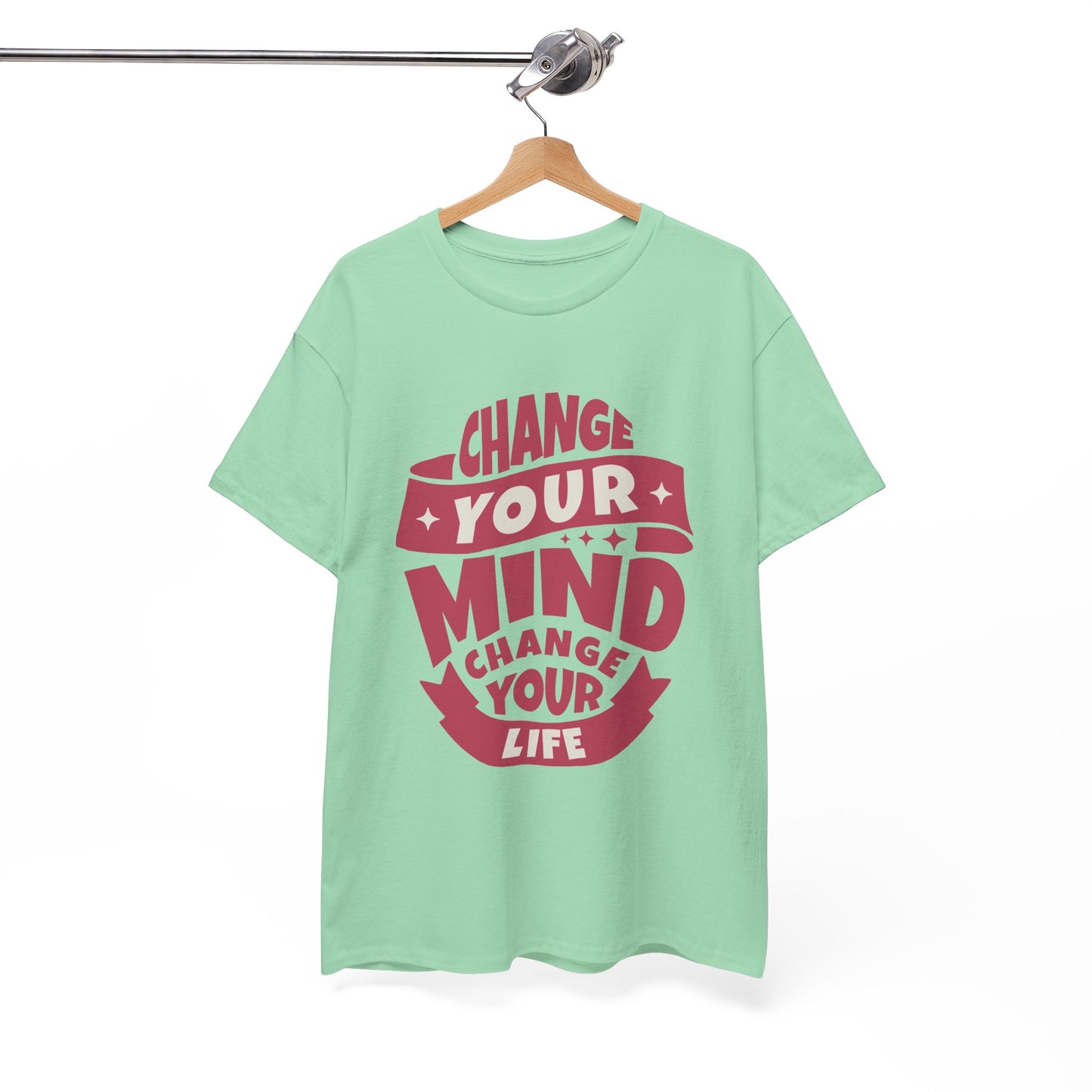 Change Your Mind, Change Your Life T-Shirt | Motivational Shirt | Positive Vibes Tee | Unisex | Inspirational Tee | Mindfulness Tee