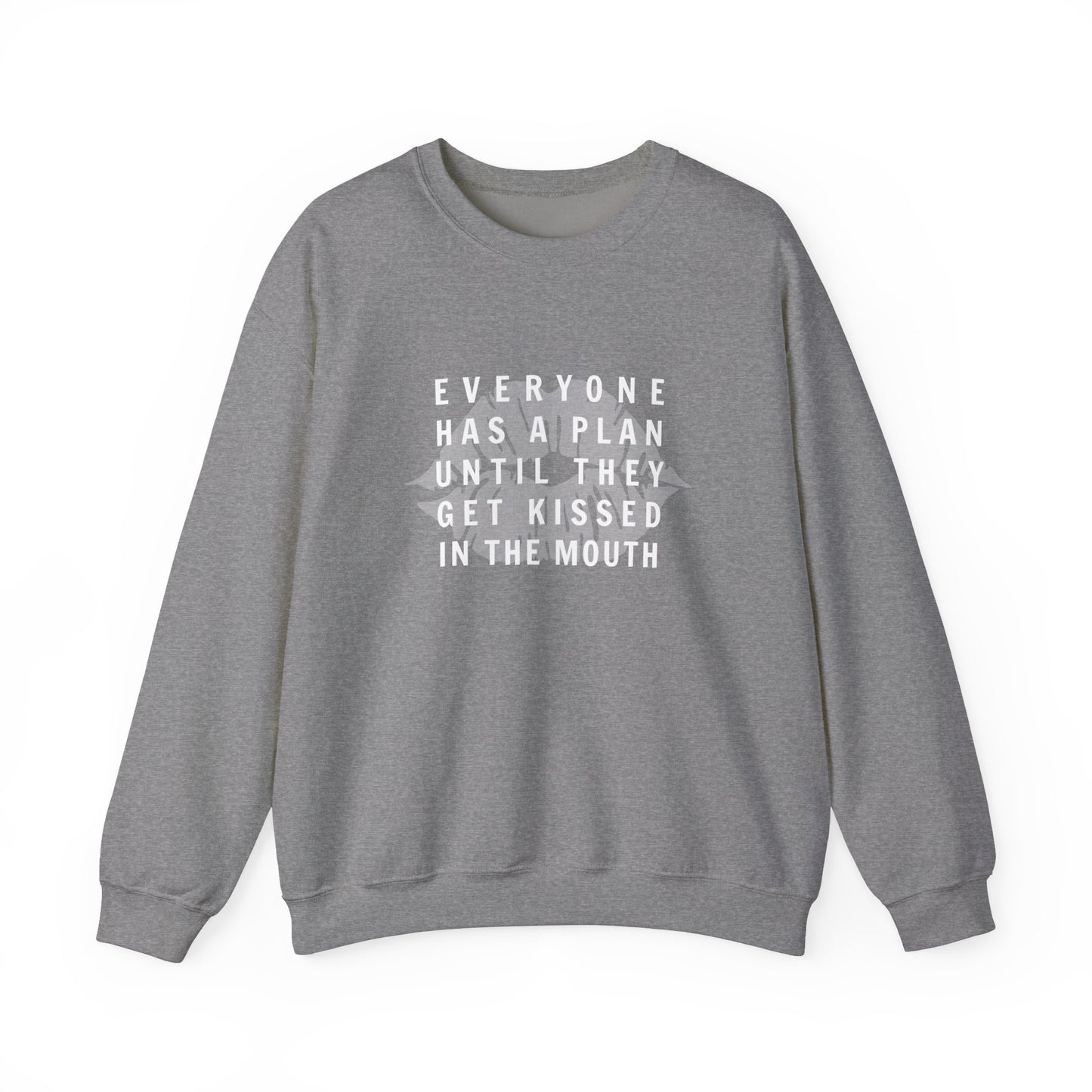 Everyone Has a Plan...Sweatshirt | Funny Christmas Sweater | Unisex Gift | Mike Tyson Quote