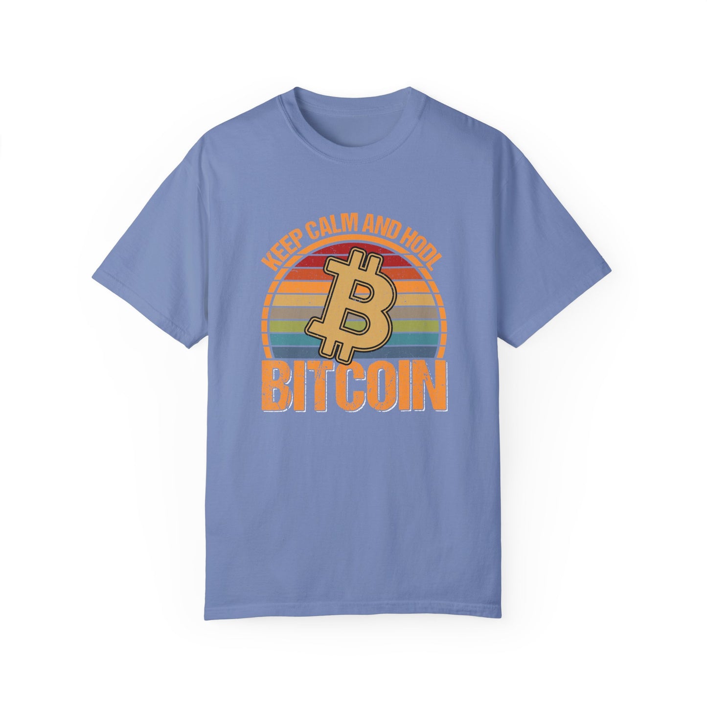 Keep Calm and HODL Bitcoin T-Shirt |  Cryptocurrency Shirt | Bitcoin Gift | Unisex Tee