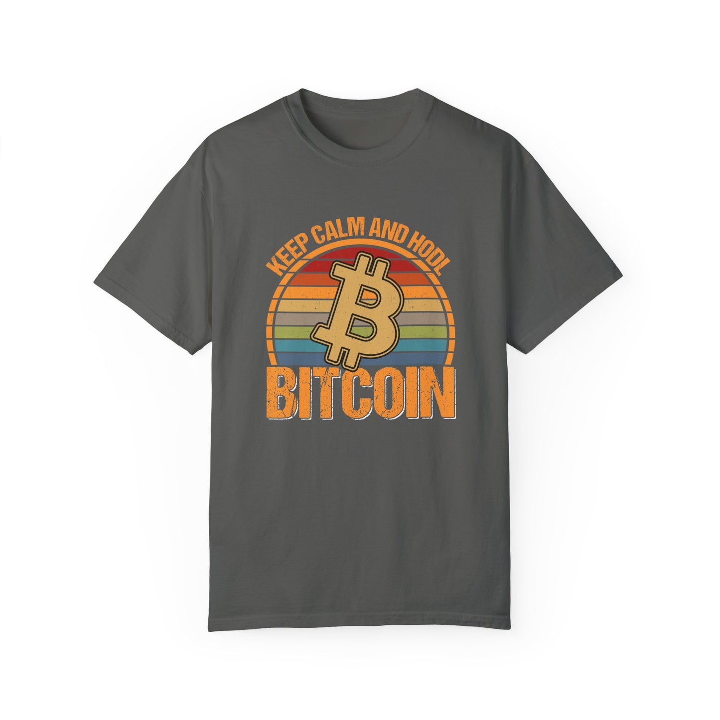 Keep Calm and HODL Bitcoin T-Shirt |  Cryptocurrency Shirt | Bitcoin Gift | Unisex Tee