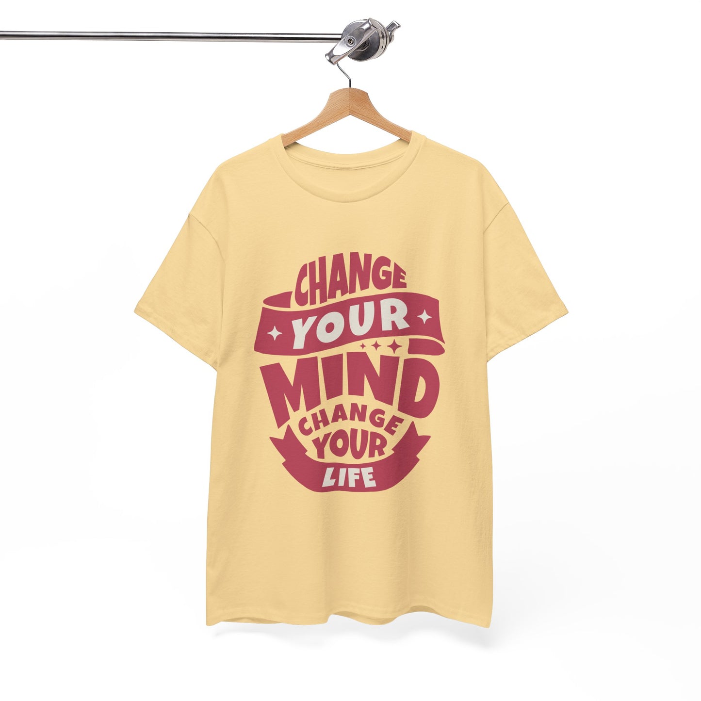 Change Your Mind, Change Your Life T-Shirt | Motivational Shirt | Positive Vibes Tee | Unisex | Inspirational Tee | Mindfulness Tee