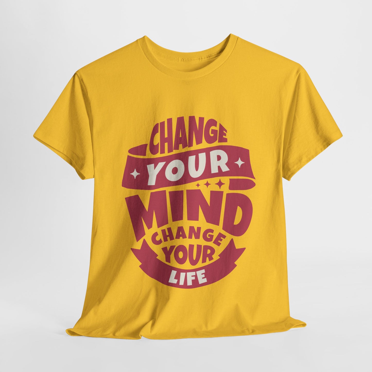 Change Your Mind, Change Your Life T-Shirt | Motivational Shirt | Positive Vibes Tee | Unisex | Inspirational Tee | Mindfulness Tee