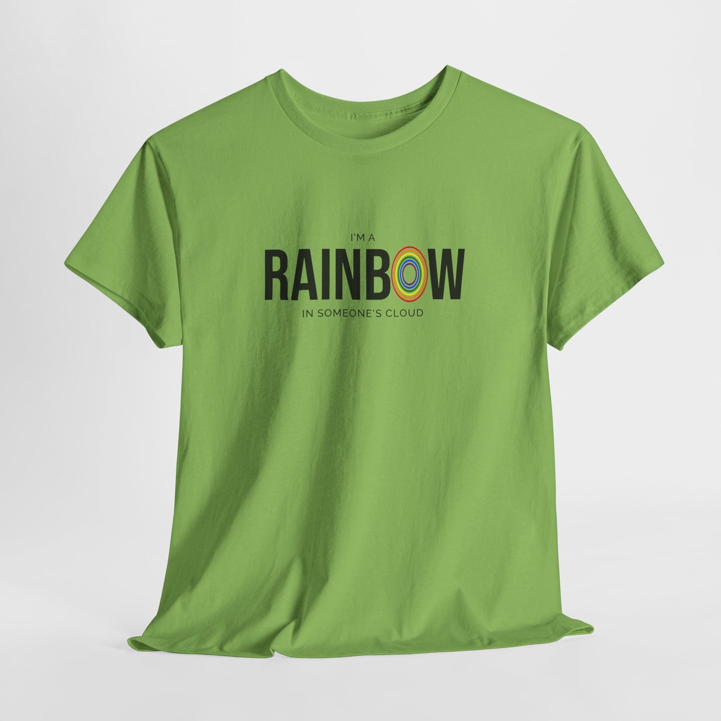 Be a Rainbow in Someone's Cloud" T-Shirt | Inspirational Unisex Tee | Kindness Gift | Special gift | Motivational Tee | Gift for her