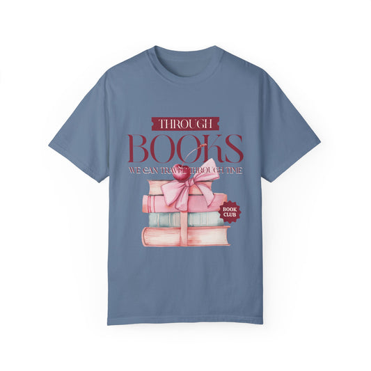 Book Lover T-Shirt | Coquette Aesthetic | Travel Through Time Reader Gift | Book Lover Tee | Perfect Readers Gift