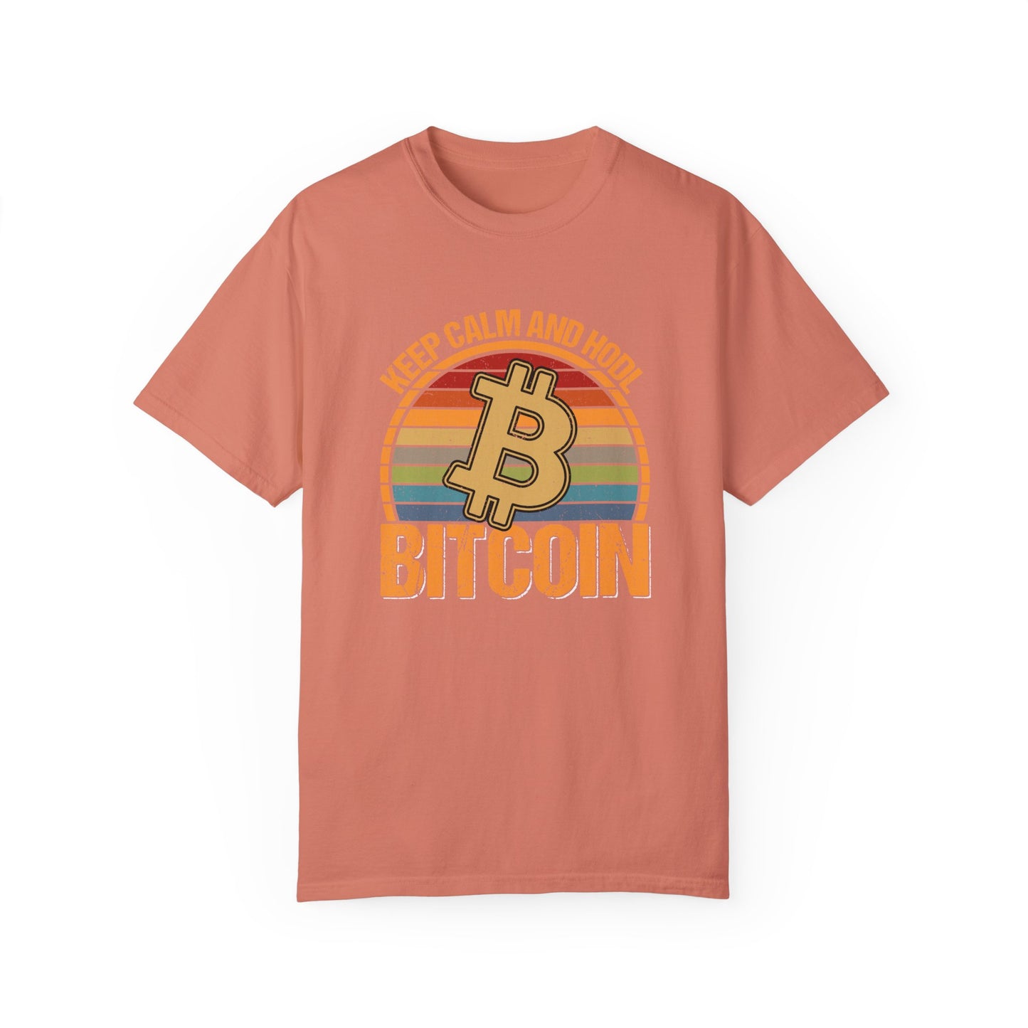 Keep Calm and HODL Bitcoin T-Shirt |  Cryptocurrency Shirt | Bitcoin Gift | Unisex Tee