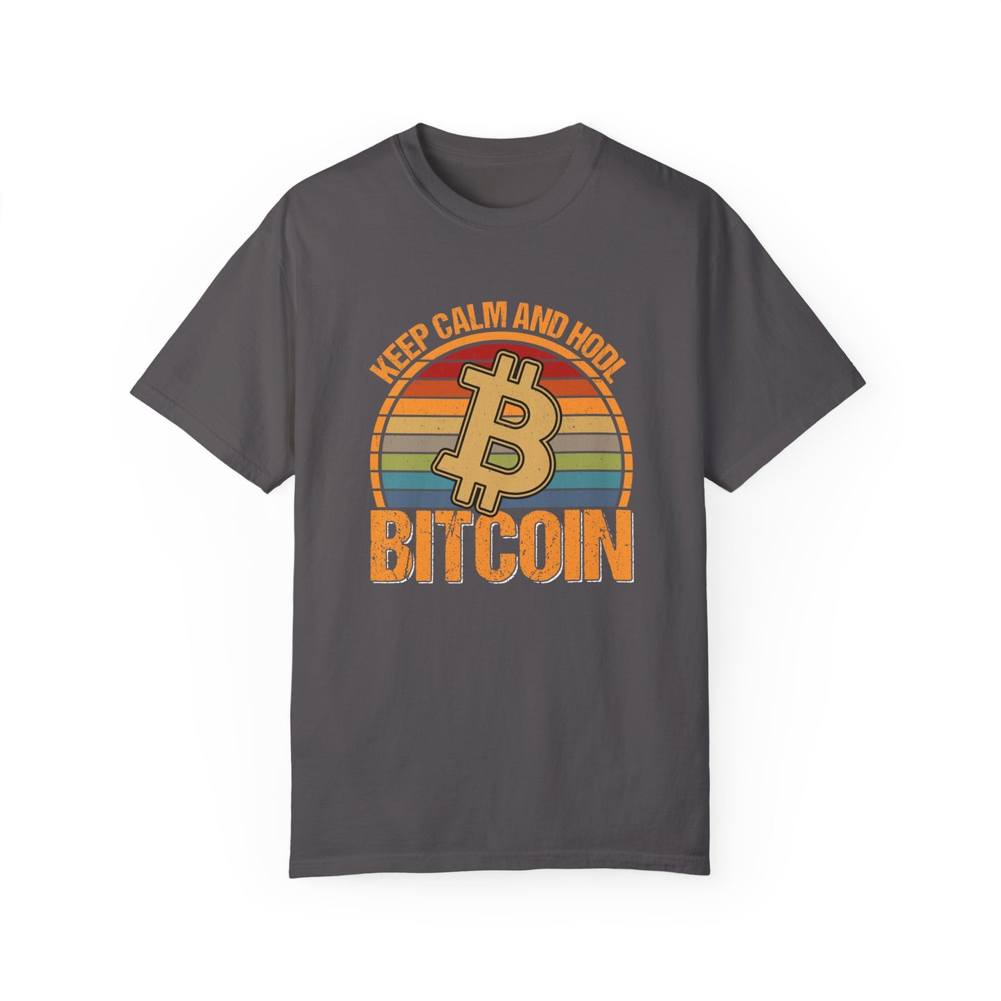 Keep Calm and HODL Bitcoin T-Shirt |  Cryptocurrency Shirt | Bitcoin Gift | Unisex Tee